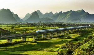 Chinese high speed train
