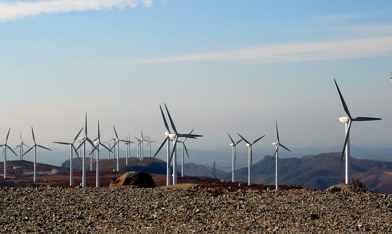 Windpower in the Belt and Road Initiative