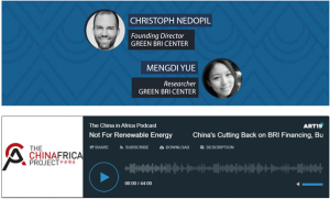 Podcast China Africa Project on BRI investment