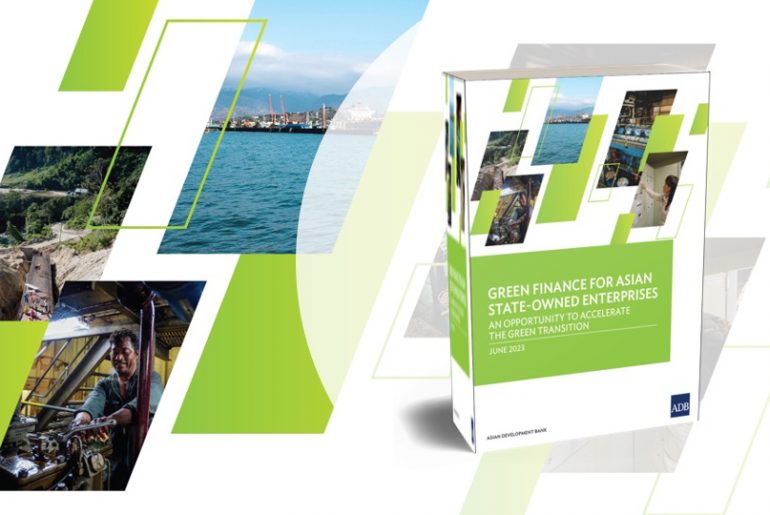 New ADB report: Green Finance for Asian State-Owned Enterprises (SOE) to accelerate the green transition Nedopil 2023 ADB Green SOE finance cover